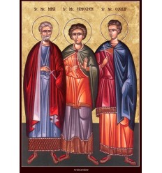 Sfintii Mucenici Mina, Ermoghen si Evgraf