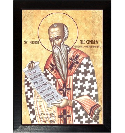 Sfantul Ierarh Alexandru, Patriarhul Constantinopolului