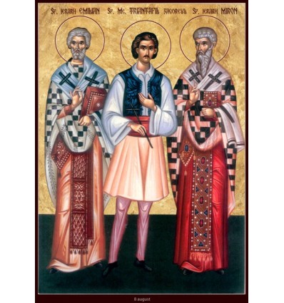 Sfantul Ierarh Emilian, Sfantul Mucenic Triantafil, Sfantul Ierarh Miron