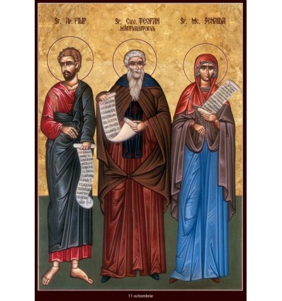 Sfantul Apostol Filip, Sfantul Ierarh Teofan Marturisitorul, Sfanta Mucenita Zenaida