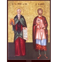 Sfantul Cuvios Stefan cel Nou, Sfantul Mucenic Irinarh